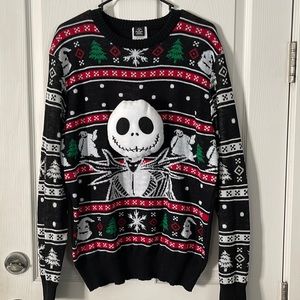 SOLD Jack Skellington Christmas Sweater